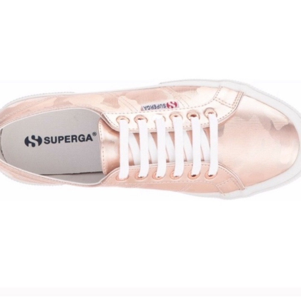 NEW Superga Rose Gold Sneakers
